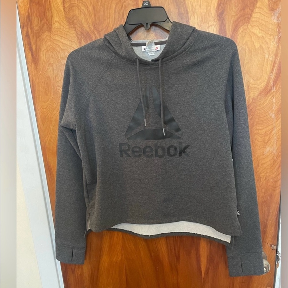 Reebok Charcoal Pullover Hoodie